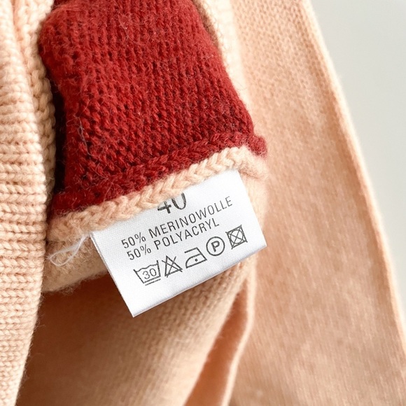 Patchwork Merino Wool Sweater - Picture 6 of 10